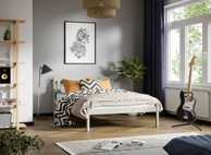 Drveni dječji krevet King, 200 x 140 cm, olive