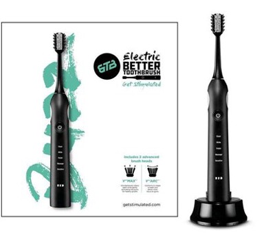 BETTERTOOTHBRUSH Električna četkica za zube 943288, crna