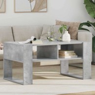 Stolić za kavu od konstruiranog drva 92 x 53 x 45 cm, betonski sivi