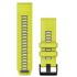 GARMIN Remen QuickFit 26mm, Amp Yellow Graphite, 010-13393-08