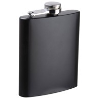 SHEFFIELD Pljoska 481103, metalna, 207 ml, mat crna