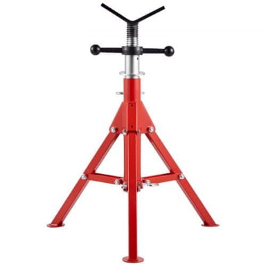 VEVOR Sklopivi stalak za cijevi s V-glavom, 61 x 107 cm, 1134 kg