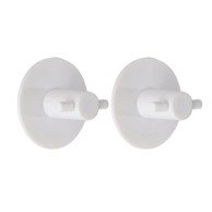 TENDANCE Kupaonski dodatak KUKICA 2/1, OKRUGLA, 3M, bijela