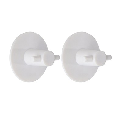 TENDANCE Kupaonski dodatak KUKICA 2/1, OKRUGLA, 3M, bijela