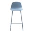 UNIQUE FURNITURE Svijetlo plava plastična barska stolica (visine sjedala 67,5 cm) Whitby 