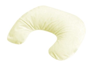 BABYMATEX Jastuk za pozicioniranje miniRELAX, 140 cm, baršun, ecru