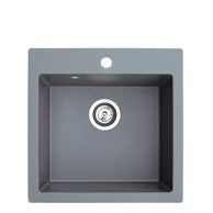 METALAC Sudoper standardni XGRANIT ATOS 50, sivi