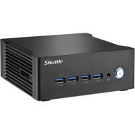 SHUTTLE Mini PC Barebone Nano PC NA10H / AMD Ryzen 7 8845HS, bez RAM-a, bez SSD-a, bez operativnog sustava, crna