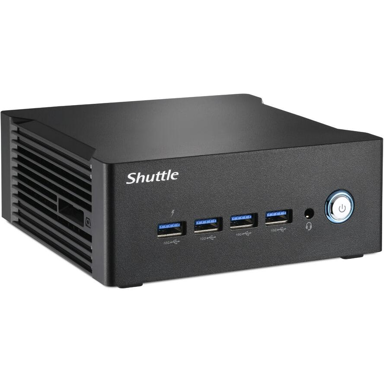 SHUTTLE Mini PC Barebone Nano PC NA10H / AMD Ryzen 7 8845HS, bez RAM-a, bez SSD-a, bez operativnog sustava, crna