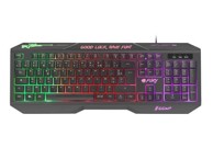 FURY Gaming tipkovnica Hellfire 2, francuski raspored, RGB, crna