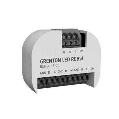 GRENTON Modul LED DIMMING RGBW, 1-WIRE, DIGITAL INPUTS (2 INPUTS), RECESSED, TF-BUS