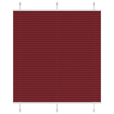 Plisirana roleta crvena 120x150 cm