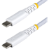 STARTECH USB-C kabel USB2CC1MNCBRWH, USB 2.0, 1 m, 60 W, bijeli