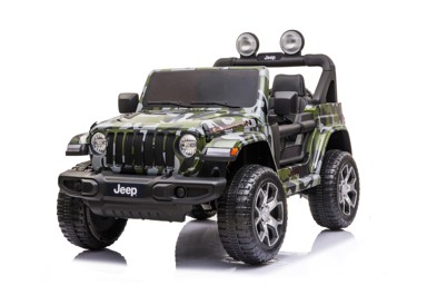 Auto na akumulator Jeep Wrangler Rubicon 4x4, camo