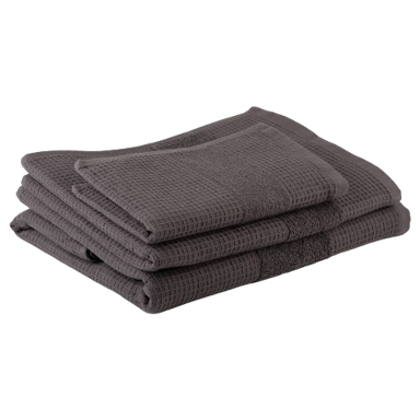 ESSENZA BATH Ručnik Wellness 50x100 cm sivi