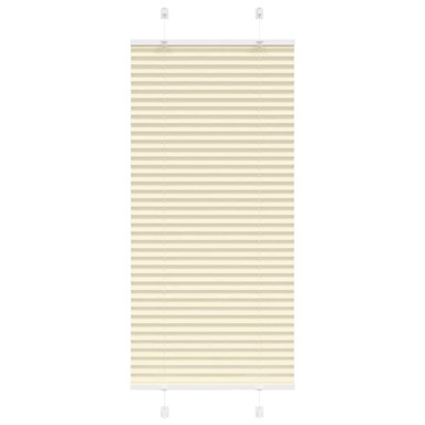 Roleta plisirana, model standard, 55x100 cm, širina tkanine 54,4 cm, krem