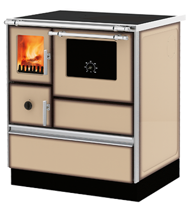 ALFA-PLAM Štednjak ALFA 70 DOMINANT ECO DESIGN, desni, smeđi