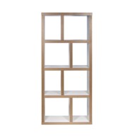 TEMAHOME Bijela/u prirodnoj boji biblioteka 70x159 cm Berlin 