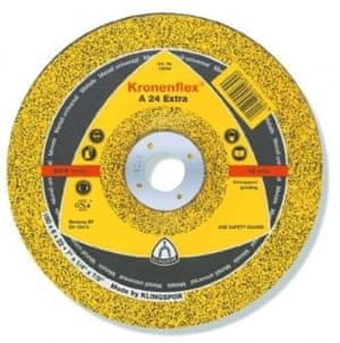 KLINGSPOR Brusni disk 125 mm x 6,0 mm x 22,2 mm A24 ekstra konveksan