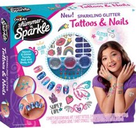 CRAZART Set za uređivanje noktiju & Tattoo Glitter