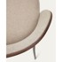 KAVE HOME Smeđa/bež barska stolica (visine sjedala 65 cm) Eamy 