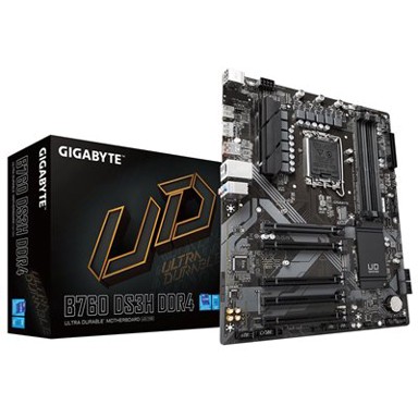 GIGABYTE Matična ploča B760 DS3H, Intel B760, DDR4, ATX, s. 1700