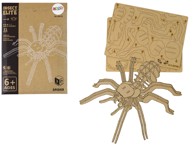 Drvena 3D puzzle Pauk, edukativna kombinacija, 31 element