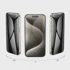 HOCO Kaljeno privacy staklo 360 stupnjeva za iPhone 15 Pro