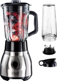 RUSSELL HOBBS Stolni mikser 2-u-1 23821-56, stakleni vrč 1,5 L, bez BPA