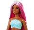 BARBIE Sirena lutka, ružičaste kose