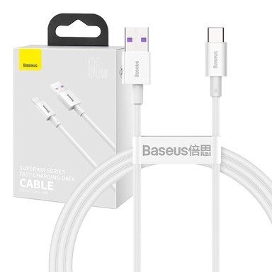 BASEUS Kabel Superior, USB na USB-C, 66W, 1m 