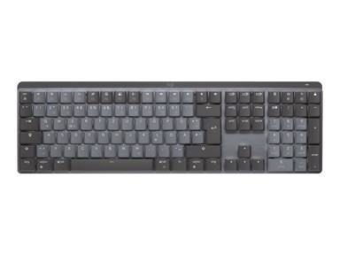 LOGITECH Tipkovnica MX Mechanical Tactile Quiet, bežična, BT, UK layout, crna