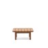 KAVE HOME Vrtni stol od masivne tikovine 70x70 cm Turqueta
