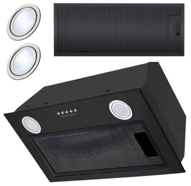 BERDSEN Napa BE-50, ugradbena, 60 cm, crna