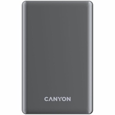 CANYON Powerbank OnPower 505 Slim Magsafe, 5. 000 mAh, PD20W, tamno sivi, CNS-CPB505DG