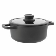 BERGHOFF lonac Leo Stone+ 4,4 L, crni, aluminij
