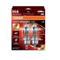 OSRAM Halogena žarulja Night Breaker 220, H4, 2 komada