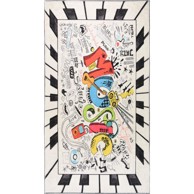 VITAUS Periv dječji tepih 100x160 cm Musical