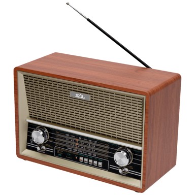 SAL Bluetooth zvučnik Retro, 4in1, FM, MP3, AUX - RRT 4B