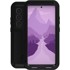 LOVE MEI Maskica za Samsung Galaxy S24 Ultra, oklopljena bez stakla, crna