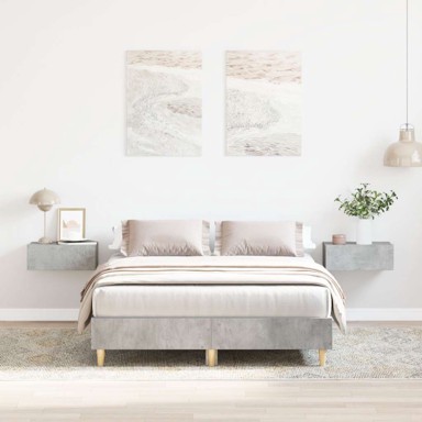 Krevet, 120x190 cm, sivi