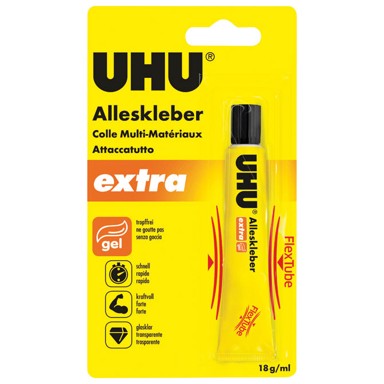 UHU Univerzalno ljepilo Flex + Clean Gel, 18 g