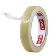Ljepiva traka Staples 15 mm x 66 m, prozirna