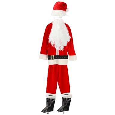 Kostim, Muški 7-dijelni, Djed Mraz