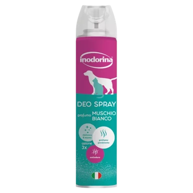 INODORINA Deo Spray White Musk dezodorans za pse, 150 ml