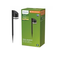 PHILIPS Podna svjetiljka Fyve, 1,5W, 2700 K, 8720169265608, crna