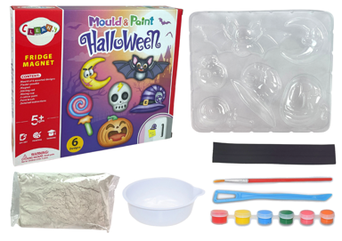 DIY halloween magneti plasterni pjesači bundeve
