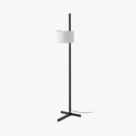 FARO LOREFAR Stand up black stajaća lampa white shade e27 20w fr57211-01