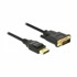DELOCK kabel DisplayPort-DVI 2 m 4K 30Hz pasivni, model 85313