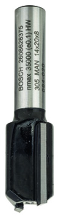 BOSCH Glodalo za utore Standard for Wood, 2 oštrice